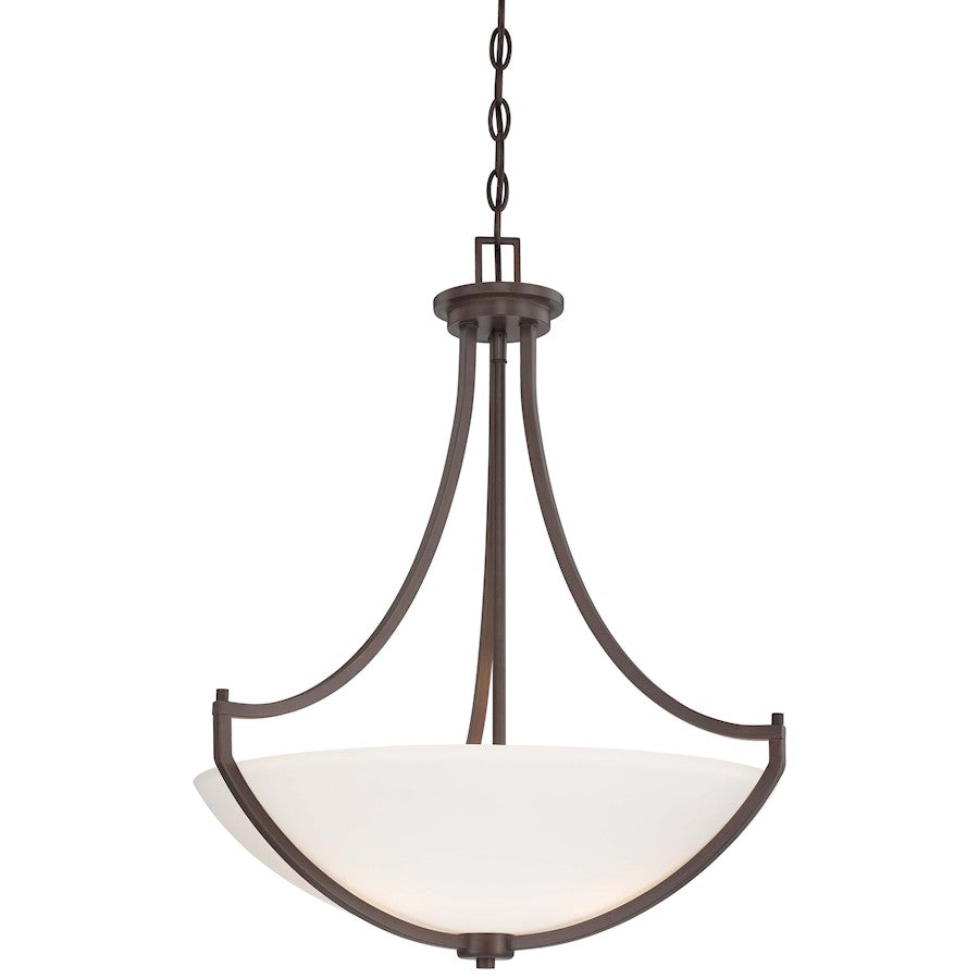 Minka Lavery Middlebrook 21in 3-Light Pendant | Transitional Vintage Bronze | Kitchen Island & Dining Room | 21 x 21 x 25 in | Model 4934-284