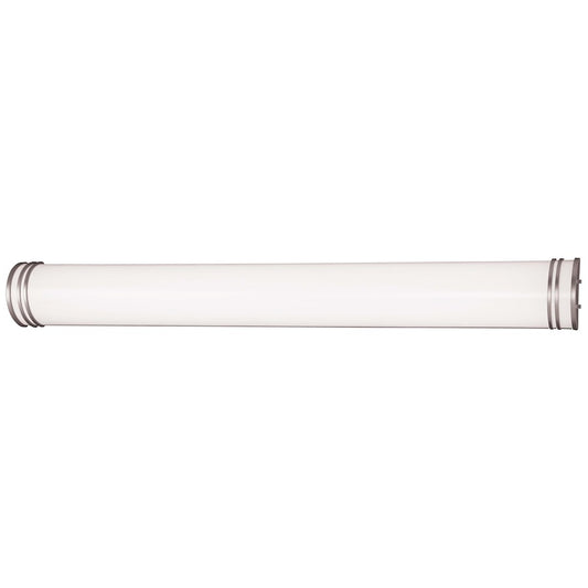 Minka Lavery 2-Light Bath Vanity Light | Transitional Silver | Bathroom Vanity | 49 x 4 x 6 in | Model 668-PL