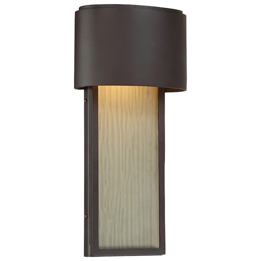 Minka Lavery Everton 2-Light Wall Sconce | Contemporary Dorian Bronze Outdoor Lantern | Hallway & Walkway Accent | Model 72399-615B-L