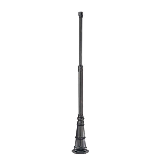 Minka Lavery Post with Base 83in Outdoor Lamp Post | Traditional Heritage Finish Aluminum | Driveway & Garden Path Lighting | Model 7902-94