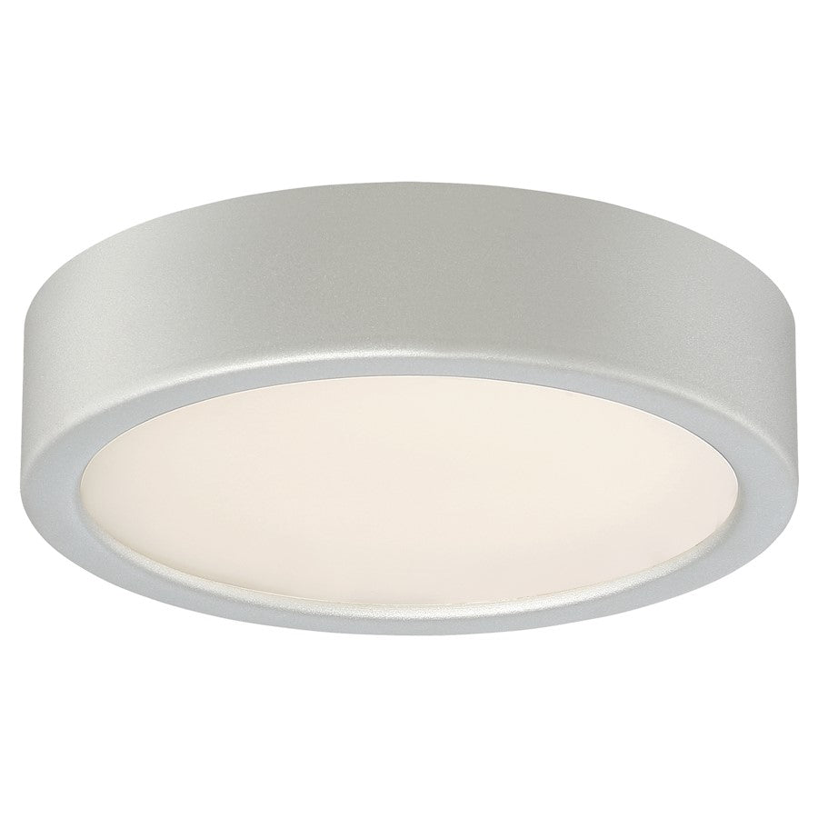 Minka Lavery LED Flush Mount 16in | Transitional Harvard Court Bronze and Opal Glass | Bathroom & Hallway | Model 826-281-L
