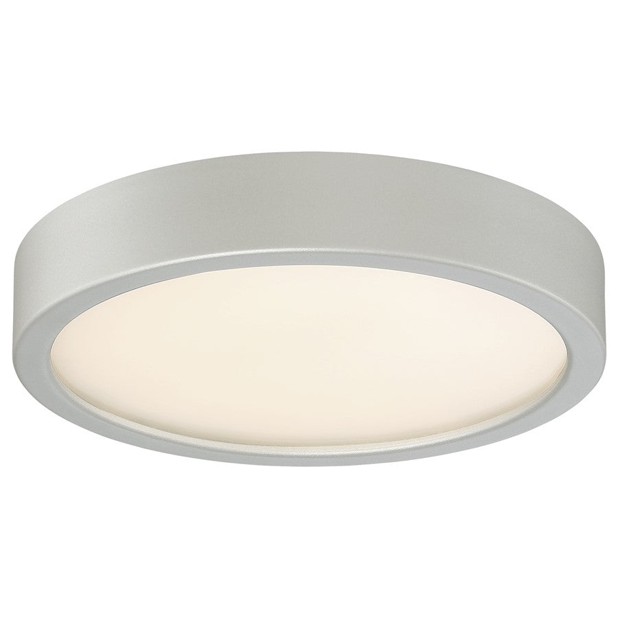 Minka Lavery LED Flush Mount 16in | Transitional Harvard Court Bronze and Opal Glass | Bathroom & Hallway | Model 826-281-L