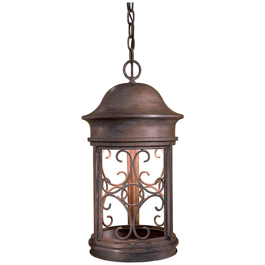 Minka Lavery Sage Ridge 10.5in 1-Light Wall Sconce | Traditional Vintage Rust | Covered Patio & Entryway Outdoor Light | Model 8284-A61