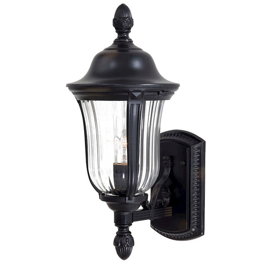Minka Lavery Morgan Park 1-Light Outdoor Wall Sconce | Traditional Heritage Finish | Covered Patio & Entryway | 9.25 x 7.5 x 17.5 in | Model 8840-94