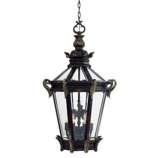 Minka Lavery Stratford Hall 9-Light Chandelier | Traditional Heritage and Gold Highlights | Dining Room & Foyer | 25 x 46 in | Model 9094-95