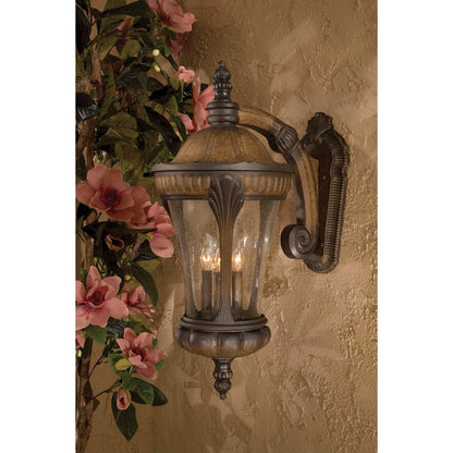 Minka Lavery Kent Place 28in 4-Light Flush Mount | Traditional Brushed Nickel | Entryway & Hallway | 17.5 x 12 x 28 in | Model 9147-407