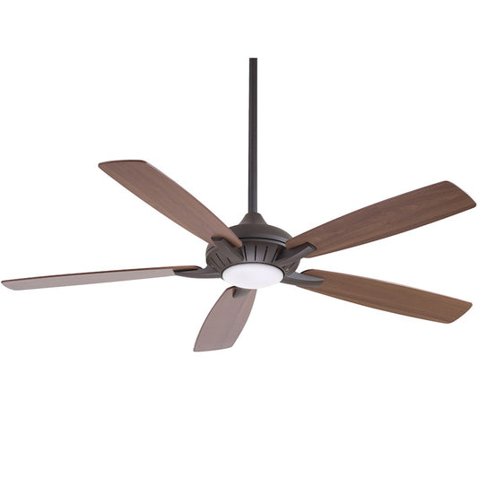 Minka Aire Dyno XL LED 60in Ceiling Fan | Oil Rubbed Bronze Traditional | Living Room & Great Room | 60 x 60 x 16 in | Model F1001-ORB