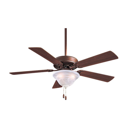 Minka Aire Contractor Uni-Pack 52in Ceiling Fan | Traditional Oil Rubbed Bronze | Living Room & Bedroom | 52 x 52 x 17 in | Model F548-ORB