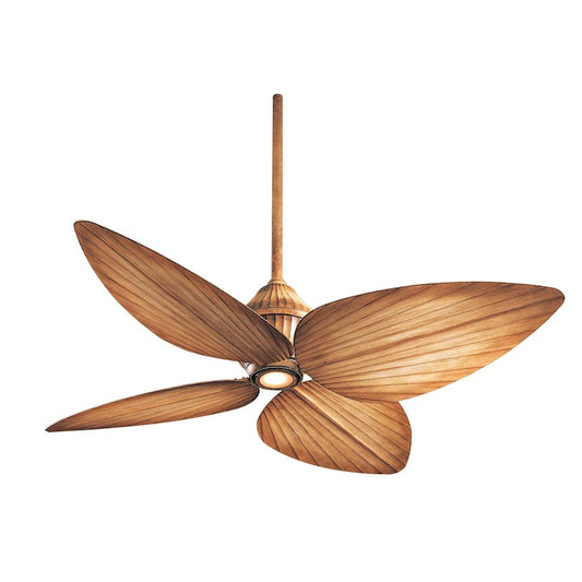 Minka Aire Gauguin 52in Ceiling Fan | Transitional Bahama Beige | Indoor & Covered Patio | 52 x 52 x 14 in | Model F581-BG