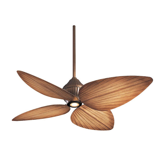 Minka Aire Gauguin 52in Ceiling Fan | Transitional Oil Rubbed Bronze | Bedroom & Living Room | 52 x 52 x 14 in | Model F581-ORB