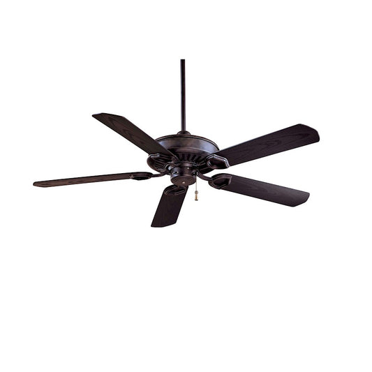 Minka Aire Sundowner 54in Ceiling Fan | Traditional Heritage Finish | Covered Patio & Outdoor Living | 54 x 54 x 15 in | Model F589-HT
