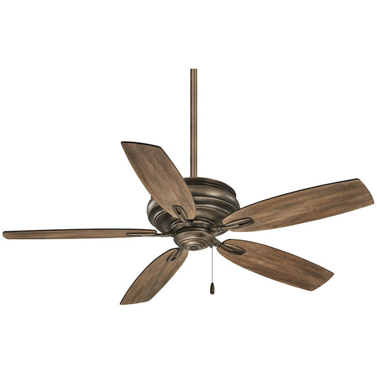 Minka Aire Timeless 54in Ceiling Fan | Traditional Heirloom Bronze | Living Room & Dining Room | 54 x 54 x 14 in | Model F614-HBZ