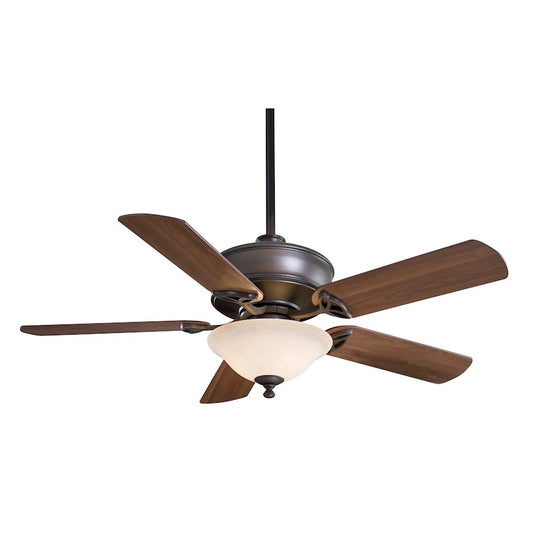 Minka Aire Bolo 52in Ceiling Fan | Oil Rubbed Bronze Transitional | Living Room & Bedroom | 52 x 52 x 20 in | Model F620-ORB