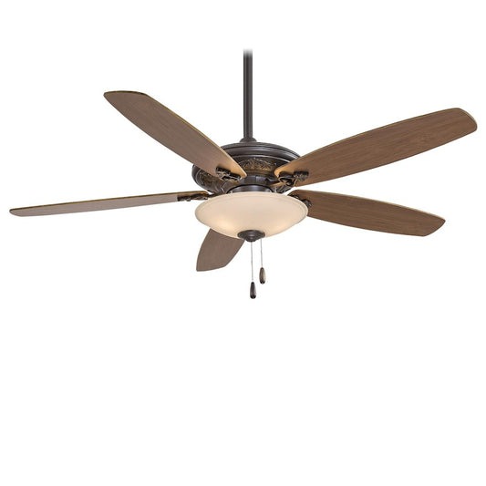 Minka Aire Mojo 52in Ceiling Fan | Traditional Oil Rubbed Bronze | Living Room & Bedroom | 52 x 52 x 15 in | Model F622-ORB-TS