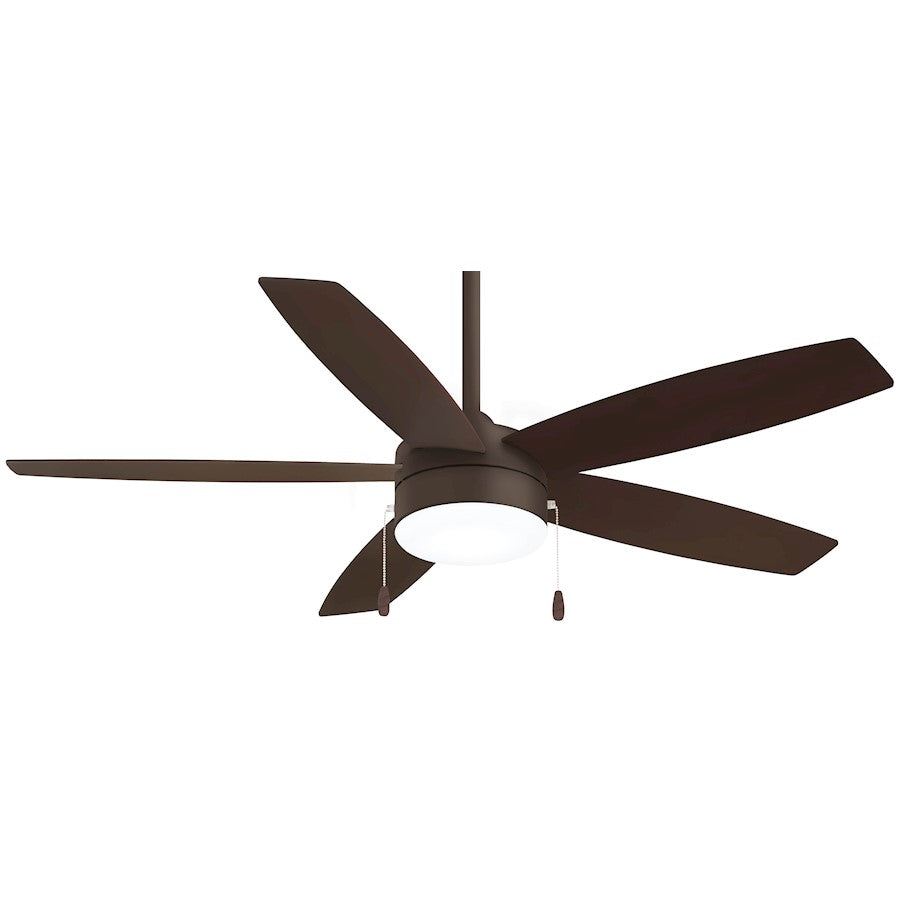 Minka Aire Airetor LED 52in Ceiling Fan | Transitional Oil Rubbed Bronze | Living Room & Bedroom | 52 x 52 x 13 in | Model F673L-ORB