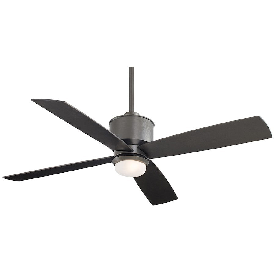 Minka Aire Strata 52in Ceiling Fan | Smoked Iron Contemporary Rustic | Living Room & Bedroom | 52 x 52 x 15 in | Model F734-SI