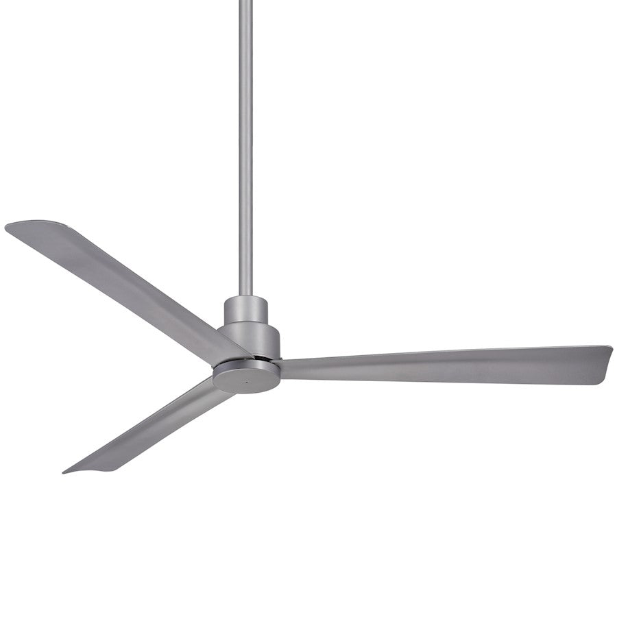 Minka Aire Simple 65in 3-Blade Ceiling Fan | Modern Flat White | Covered Patio & Outdoor Living | 12.75 in H | Model F789-WHF