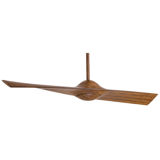 Minka Aire Wing 52in Single-Wing Ceiling Fan | Contemporary DK Finish | Living Room & Bedroom | 52 x 52 x 11 in | Model F823-DK