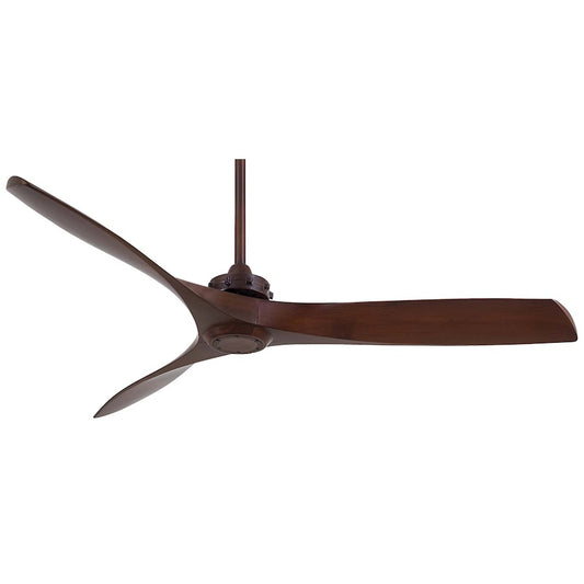 Minka Aire Aviation 60in Ceiling Fan | Contemporary Rosewood Finish | Living Room & Bedroom | 60 x 60 x 12 in | Model F853-RW
