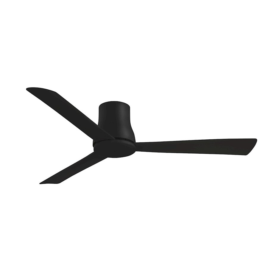 Minka Aire Simple Flush-52in 52in Ceiling Fan | Transitional Coal Finish | Bedroom & Living Room | 52 x 52 x 9 in, Flush Mount | Model F873-CL