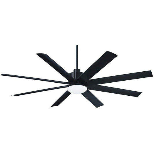 Minka Lavery Slipstream 65in Ceiling Fan | Contemporary Coal Finish | Living Room & Bedroom | 65 x 65 x 15 in | Model F888-CL