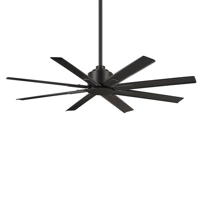 Minka Aire Xtreme H2O 52in 8-Blade Ceiling Fan | Industrial Coal Finish | Covered Patio & Outdoor Living | 13.25in H | Model F896-52-CL