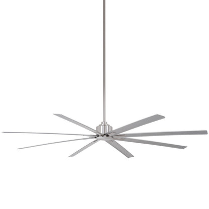 Minka Aire Xtreme H2O 52in 8-Blade Ceiling Fan | Industrial Coal Finish | Covered Patio & Outdoor Living | 13.25in H | Model F896-52-CL