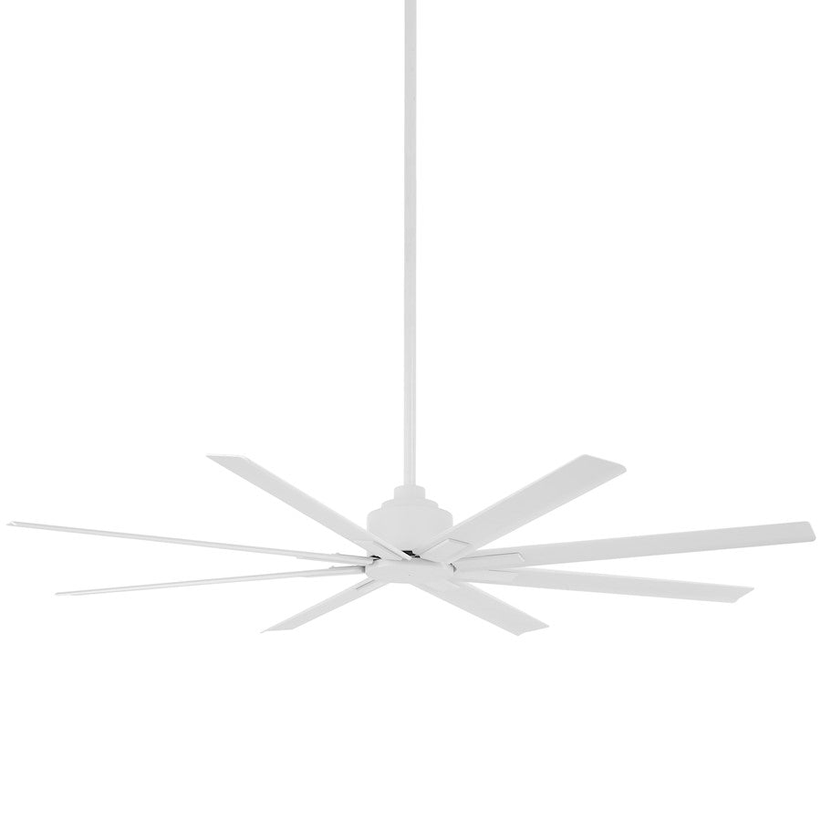 Minka Aire Xtreme H2O 52in 8-Blade Ceiling Fan | Industrial Coal Finish | Covered Patio & Outdoor Living | 13.25in H | Model F896-52-CL