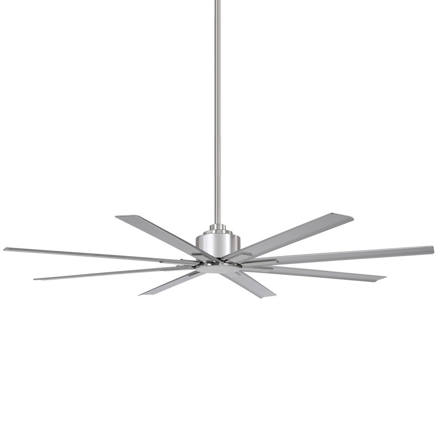 Minka Aire Xtreme H2O 52in 8-Blade Ceiling Fan | Industrial Coal Finish | Covered Patio & Outdoor Living | 13.25in H | Model F896-52-CL