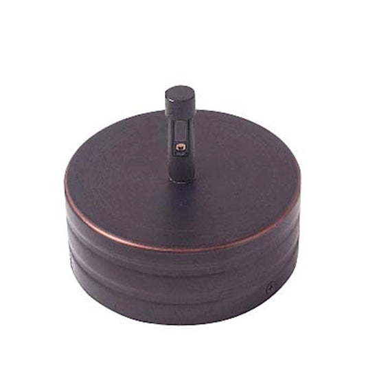 George Kovacs GK Lightrail 5in LED Electrical Transformer | Traditional Sable Bronze Patina | Track Lighting Power Supply | Model GKTF06L-467