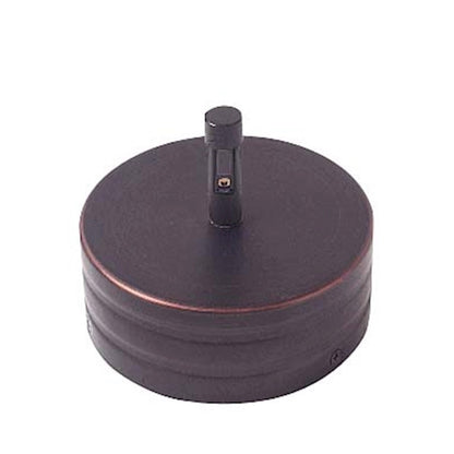 George Kovacs GK Lightrail 5in LED Electrical Transformer | Traditional Sable Bronze Patina | Track Lighting Power Supply | Model GKTF06L-467