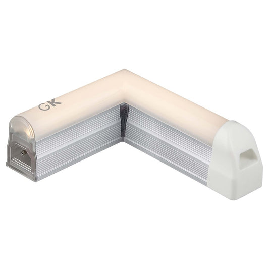 George Kovacs L-Connector for Under-Cabinet Light Rail | Silver Finish | Track Lighting Connector | 3.75 x 3.25 x 1.25 in | Model GKUC-L-609