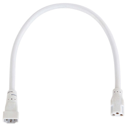 George Kovacs 11in LED Under-Cabinet Flex Connector | White Contemporary | Kitchen Cabinet Lighting Accessory | 11 x 0.5 in | Model GKUC-W11-044