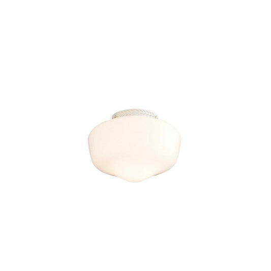 Minka Aire Universal Light Kit | Traditional White and Opal Glass | Ceiling Fan Light | 8.5 x 8.5 x 6.75 in | Model K1099-1-L-44