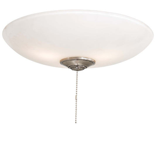 Minka Aire 3-Bulb Light Kit 12in | White Frosted Transitional Ceiling Fan Light Kit | Kitchen & Living Room | 12 x 12 x 2 in | Model K9525-1