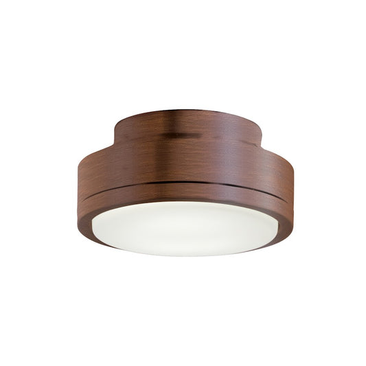Minka Aire Rudolph 7in LED Light Kit | Transitional Distressed Koa | Ceiling Fan Light Kit | 7 x 7 x 3 in | Model K9727L-DK