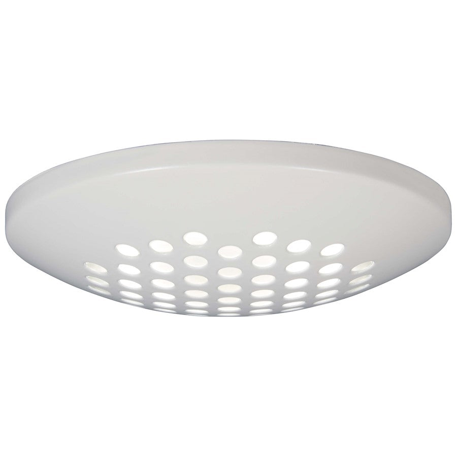 Minka Aire Force F838L 6in LED Light Kit | White Finish | Ceiling Fan Light Accessory | 15W LED Included | Model K9838L-WH