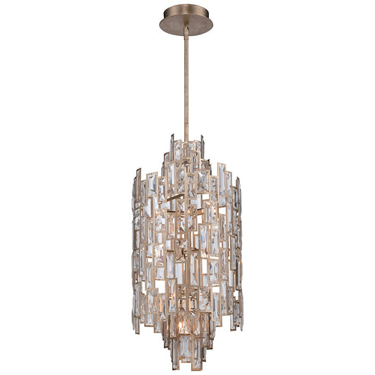 Minka Metropolitan Bel Mondo 14in 10-Light Pendant | Modern Luxor Gold | Dining Room & Entryway | 14 x 14 x 32 in | Model N6673-274