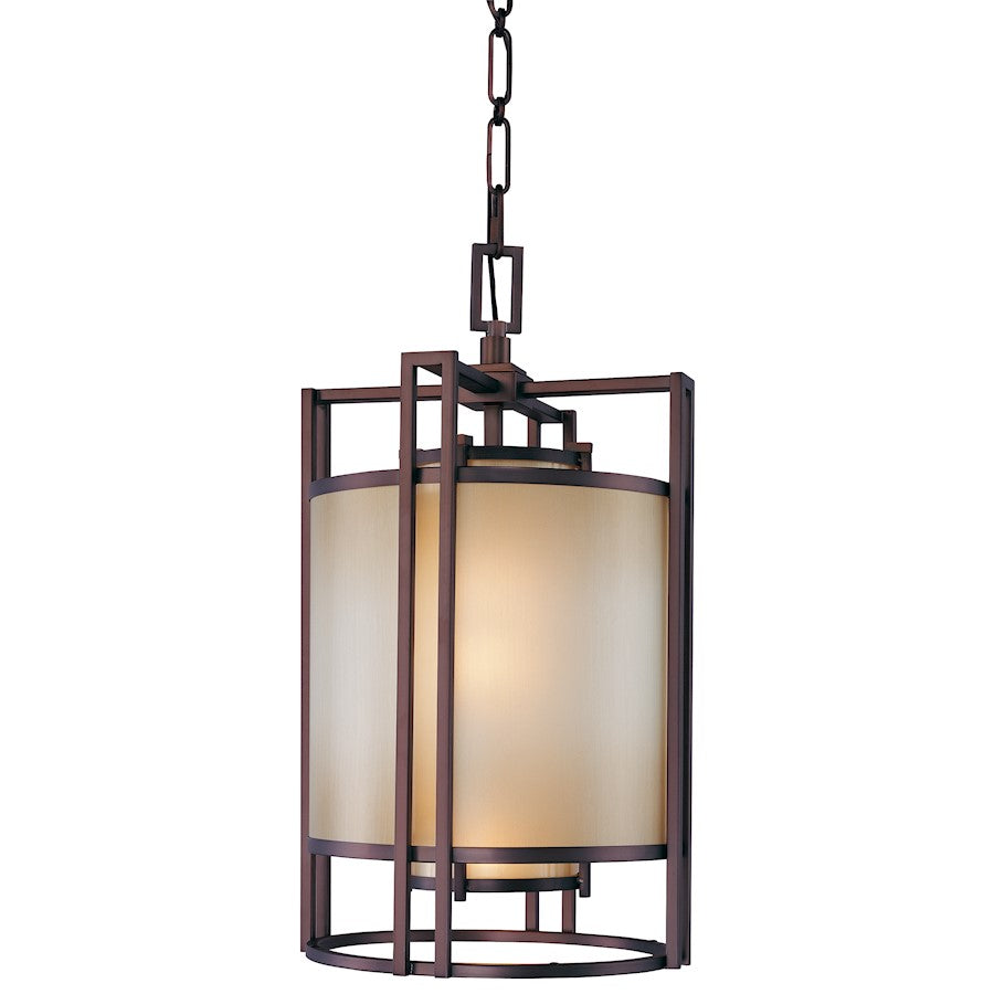 Metropolitan Lighting Underscore 15in 3-Light Pendant | Transitional Cimmaron Bronze | Kitchen Island & Dining Room | Model N6954-1-267B