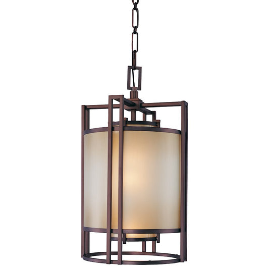 Metropolitan Lighting Underscore 15in 3-Light Pendant | Transitional Cimmaron Bronze | Kitchen Island & Dining Room | Model N6954-1-267B