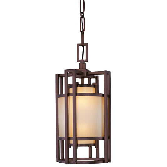 Metropolitan Lighting Underscore 10in 2-Light Mini Pendant | Transitional Cimmaron Bronze | Kitchen Island & Breakfast Nook | Model N6955-1-267B