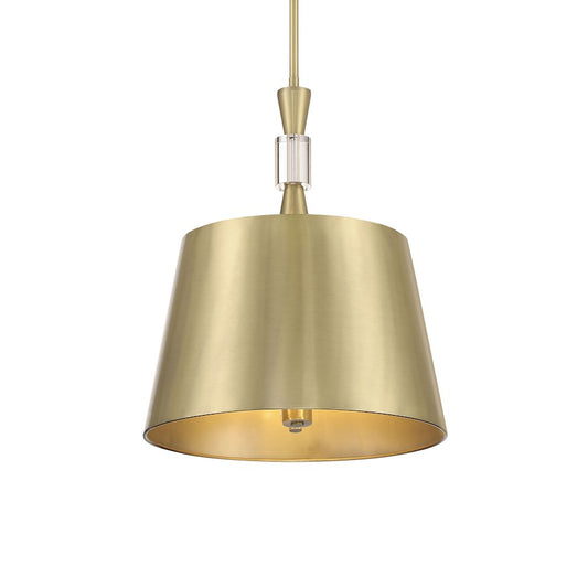 Minka Metropolitan Baratti 18in 3-Light Pendant | Transitional Soft Brass | Kitchen Island & Dining Room | 18 x 18 x 23 in | Model N7553-695