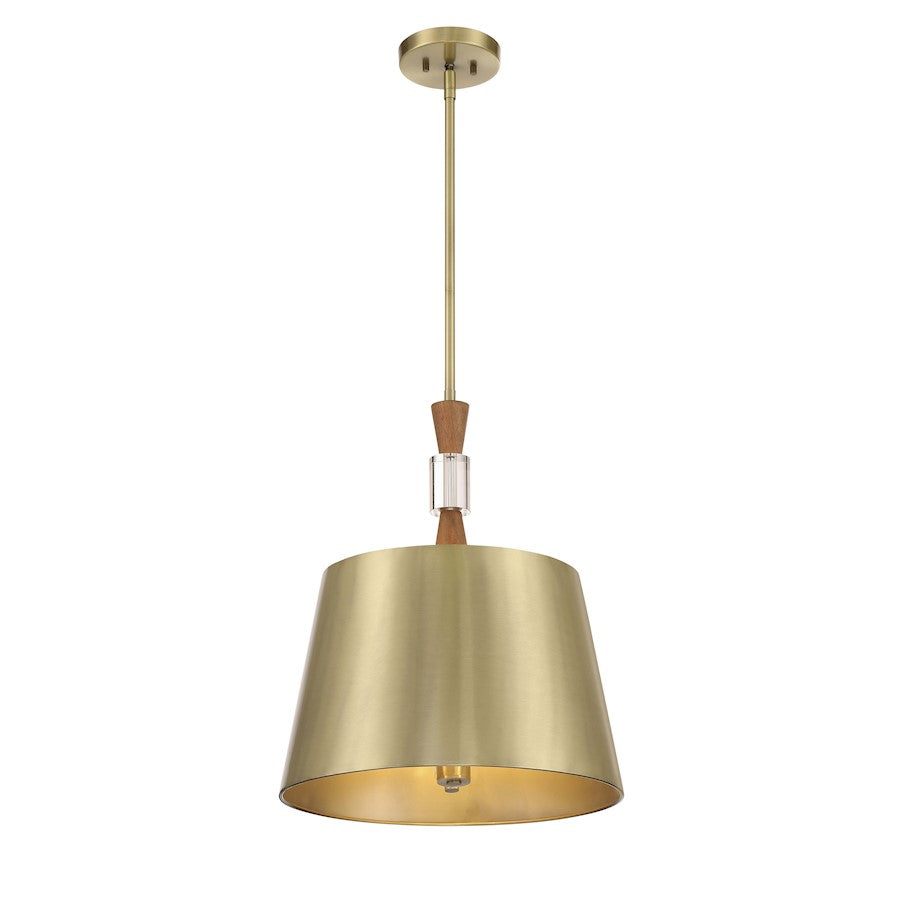 Minka Metropolitan Baratti 18in 3-Light Pendant | Transitional Soft Brass | Kitchen Island & Dining Room | 18 x 18 x 23 in | Model N7553-695