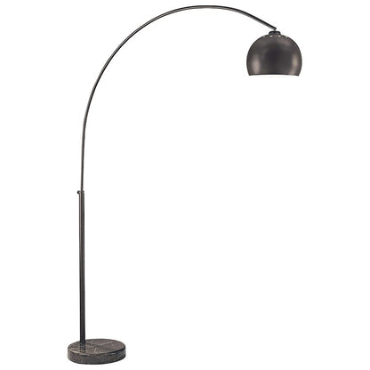 George Kovacs Reading Room 64in 1-Light Arc Floor Lamp | Contemporary Dorian Bronze | Living Room & Reading Nook | 64 x 15 x 75 in | Model P053-615B