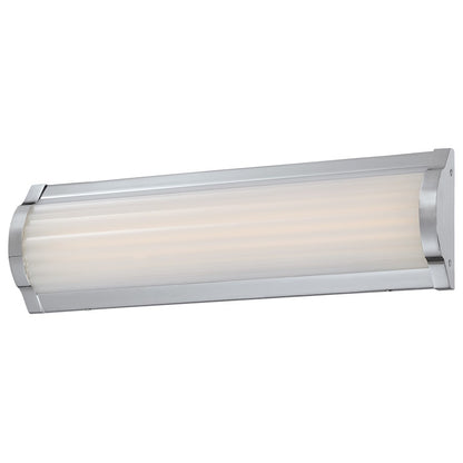 George Kovacs Verin 16in 1-Light LED Bath Vanity Light | Contemporary Chrome | Bathroom Vanity | 16 x 2.25 x 4.75 in | Model P1172-077-L