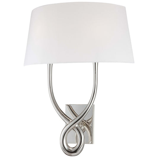 George Kovacs 2-Light Vanity Light | Contemporary Silver Plated | Bathroom Vanity Lighting | 18 x 8 x 23 in | Model P294-0W-634