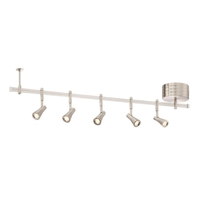 Minka George Kovacs GK Lightrail P3925-084-L 10in LED Accent Light Kit | Transitional Brushed Nickel | Living Room & Hallway | Model P3925-084-L