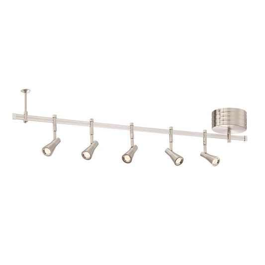 Minka George Kovacs GK Lightrail P3925-084-L 10in LED Accent Light Kit | Transitional Brushed Nickel | Living Room & Hallway | Model P3925-084-L