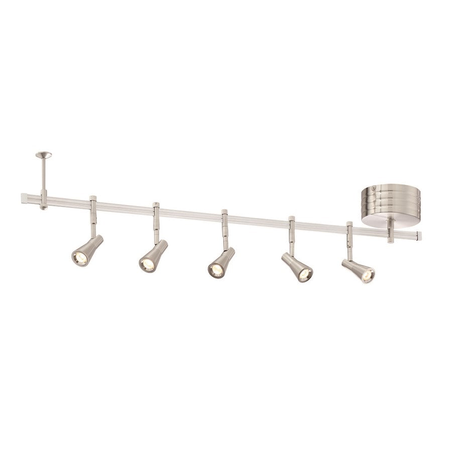 Minka George Kovacs GK Lightrail P3925-084-L 10in LED Accent Light Kit | Transitional Brushed Nickel | Living Room & Hallway | Model P3925-084-L
