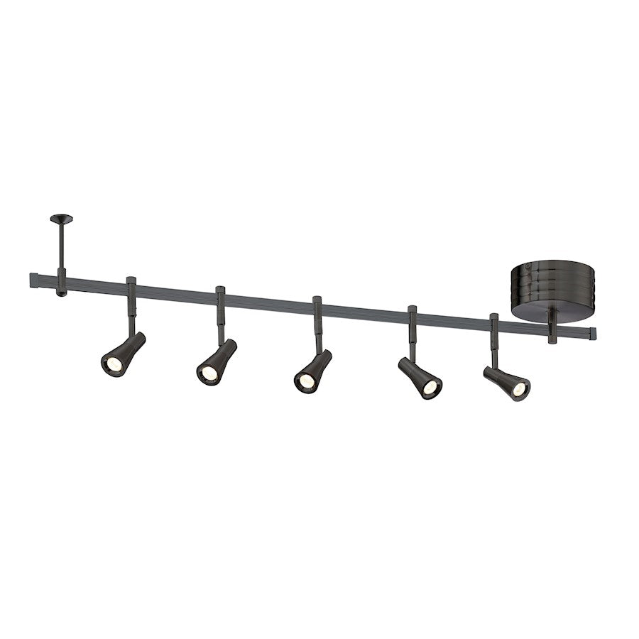 Minka George Kovacs GK Lightrail P3925-467-L 10in LED Accent Light Kit | Transitional Sable Bronze Patina | Living Room & Hallway | Model P3925-467-L
